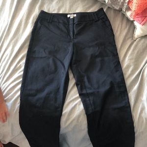 Dark indigo work slacks from New York and company